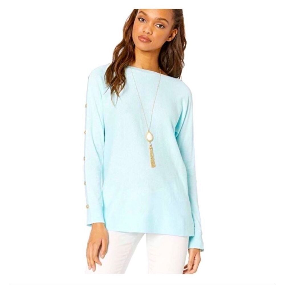 Lilly Pulitzer Boatneck Pullover Sweater Size Large